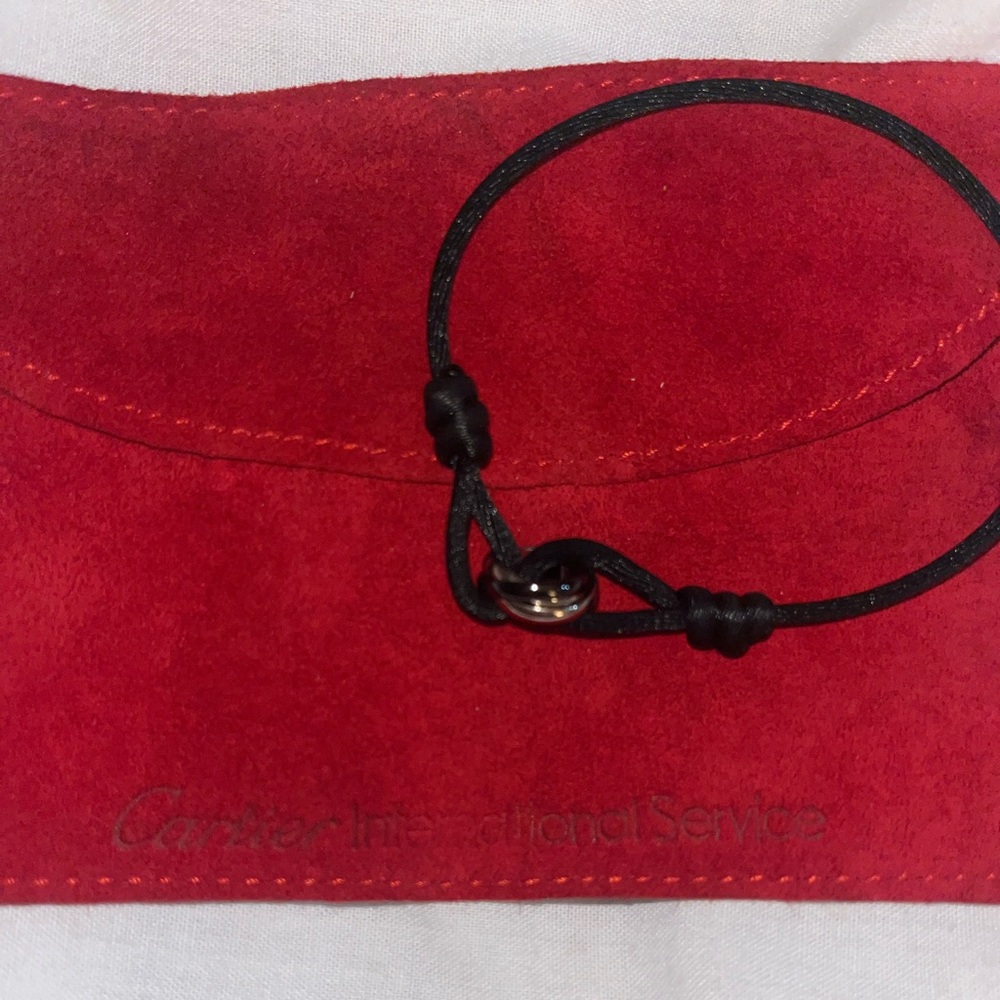 Cartier trinity cord bracelet new